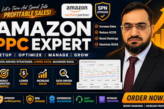 setup optimize and manage amazon PPC campaign as ads manager