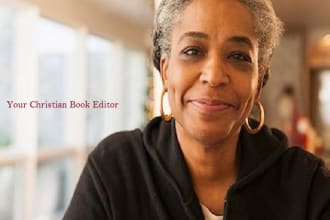 be your christian and devotional book editor and proofreader