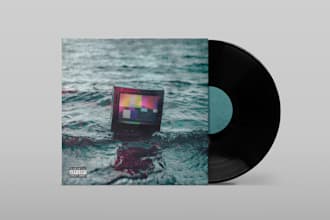 design a unique album artwork cover