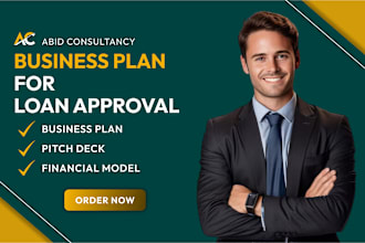 be a business plan writer for loan approval