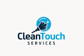 design eye catching cleaning logo within 14 hours