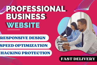 build wordpress business website or business directory website design