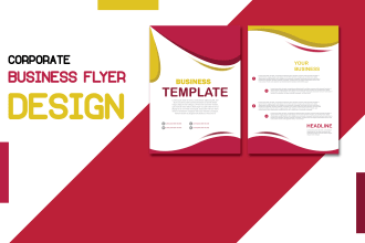 give you business flyers design