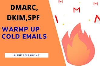 warmup your  email and fix your emails land in spam folder