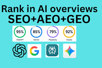 build ai visibility score to rank website in chatgpt, gemini with GEO aeo SEO