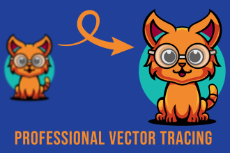 resize, fix and improve your logo or signature