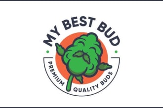 do attractive cannabis, hemp, marijuana logo design