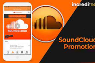 promote your soundcloud music to my social media