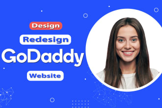 design professional godaddy website using godday builder