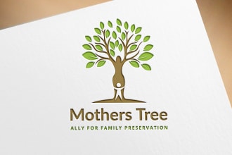 do beautiful natural creative brand logo design