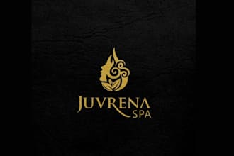 design juvrena spa skin care logo