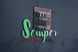 create any type of vending machine logo for your business