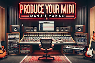 create a melody for your song with midi files, hip hop beats, lofi, edm, dubstep