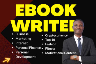 be ghost ebook writer, lead magnet content writer, nonfiction freebie, e book