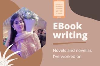 ghostwrite, edit and proofread your ebook for amazon kindle
