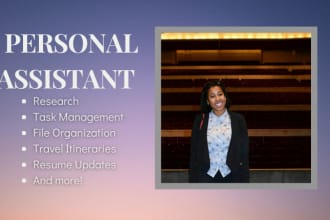 be your discreet and reliable personal assistant
