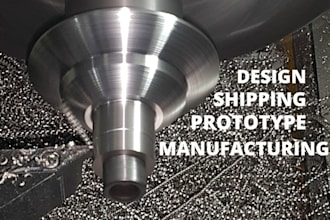 do metal prototype, parts and assemblies manufacturing with cnc machining