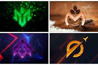 design modern geometric or polygonal logo