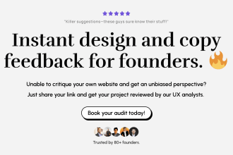 roast your websites design copy and UX