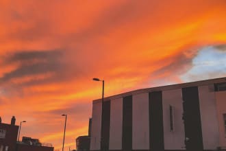 capture aesthetic photos of sky, sunset, and nature