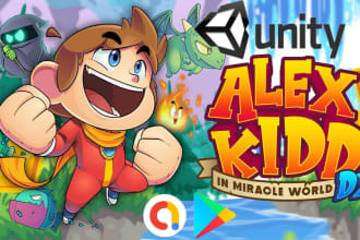 develop unity game reskin design 3d game unity 2d 3d android