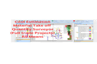 do material take offs using planswift for construction projects