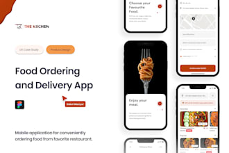 design a UI UX or prototype wireframe for a mobile app