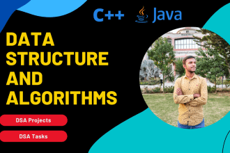 do data structure and algorithms tasks and projects for you