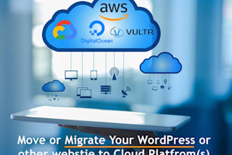 setup your website on digital ocean, linode, vultr, AWS