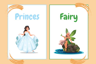 design ready to print flashcards of your choice