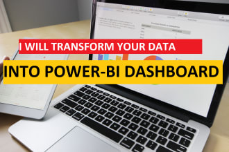 transform your data into power bi dashboard