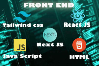 develop full stack websites with reactjs, nextjs, and nodejs