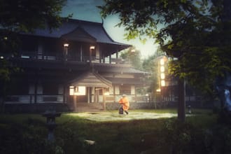create 3d environment concept art