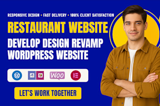 create a restaurant website with online food ordering system