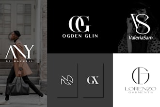 design luxury clothing brand or streetwear line logo for you