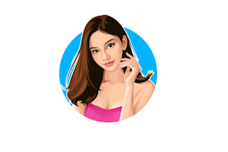 draw headshot avatar from your photo