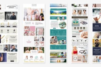 create a professional amazon storefront design