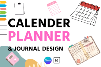 prientable digital journal or planner