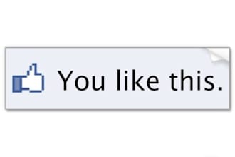 give 80 likes Facebook with different accounts