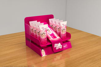 do product display counter top, posm items, retail display