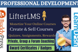 setup buddypress wordpress lms and learndash lms website