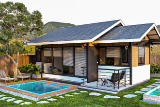design amazing tiny houses, simple small houses