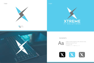 design a professional initial letters logo