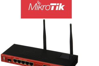 configure mikrotik routing, switching, wireless, firewall, hotspot, VPN, etc