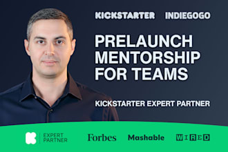 guide indiegogo kickstarter campaign prelaunch as your mentor
