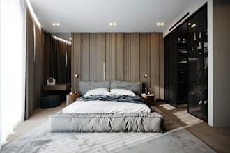 do visualization and interior design of hotel room
