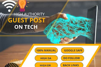 publish a guest post on tech