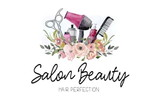 illustrate cosmetic,beauty,spa,feminine,floral logo for you