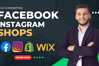 set up facebook and instagram shop with shopify