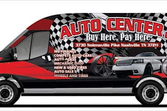 design vehicle wrap and truck decals
